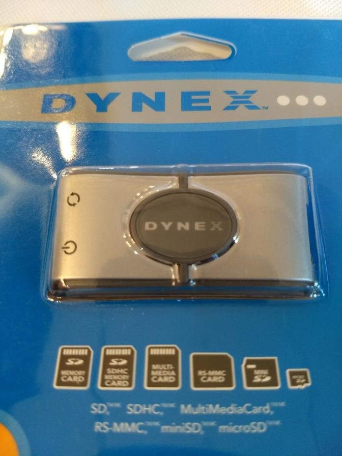 NEW Dynex Mini Memory Card Reader/Writer for PC Laptop Computer DX-CRMN1