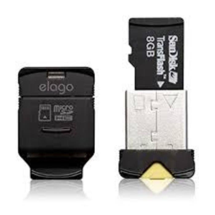 Elago Nano USB 2.0 microSDHC Micro SD Card Reader *UP TO 32GB ONLY!*