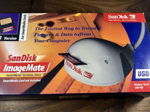 SanDisk ImageMate SDDR-09 USB SmartMedia Card Reader External Drive