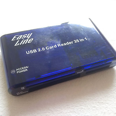 Easy Line 35 in 1 USB2 Card Reader
