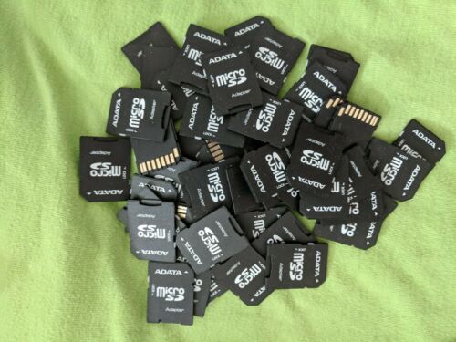 50x MicroSD To SD Adapters ADATA Lot