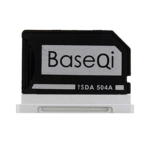 BASEQI FBA_iSDA504ASV aluminum microSD Adapter works with MacBook Pro 15