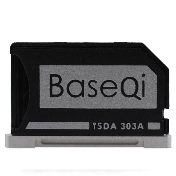 BASEQI Aluminum microSD Adapter for MacBook Pro Retina 13