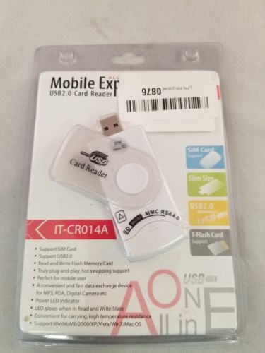 Mobile Express USB 2.0  All In One Multi Card Reader