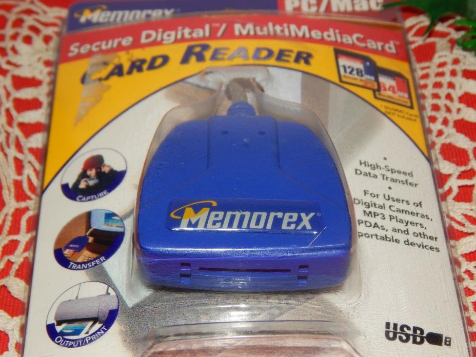 Memorex UNIVERSAL card reader Secure Digital MultiMeida Card