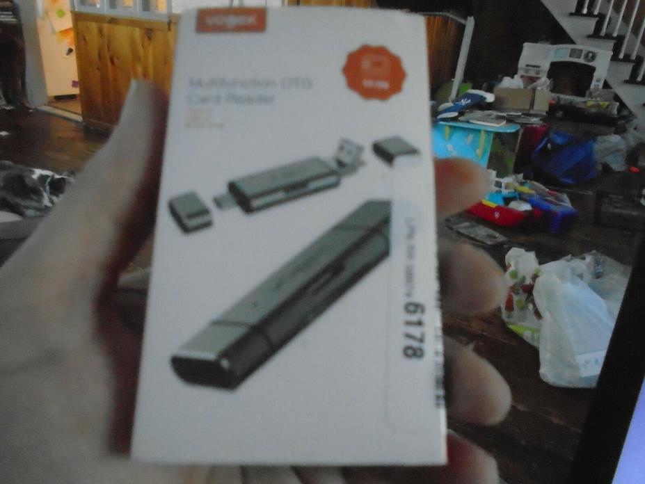 VOGEK SD Card Reader, 3-in-1 USB 3.0/USB C/Micro USB Card Reader - SD, Micro ...