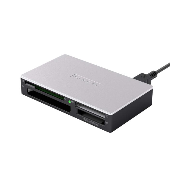 SmartMedia Card Reader Writer All-in-1 USB Universal Multi Adapter Slim Hub Read
