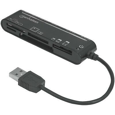 MANHATTAN 101998 Multi-Card Reader/Writer - Free ship