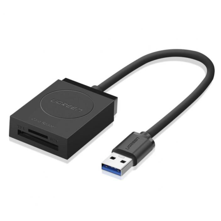 UGREEN SD Card Reader USB 3.0 Dual Slot Flash Memory TF, SD, Micro SD, SDXC, SDH
