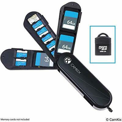 Memory Card Storage Case With Micro SD Reader (USB) - Swiss Army Knife Type 3 3X