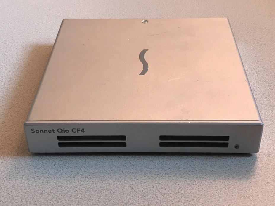 Sonnet QIO CF4 Professional Compact Flash Media Reader PCIE 2.0 Bus Extender