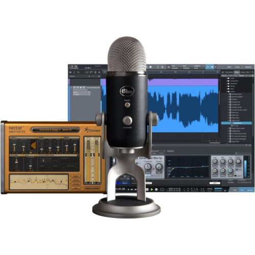 Blue Yeti Pro Studio USB Recording Gaming Live Stream Twitch Microphone Mic