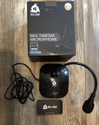 KLIM TALK Multimedia USB microphone for Computers