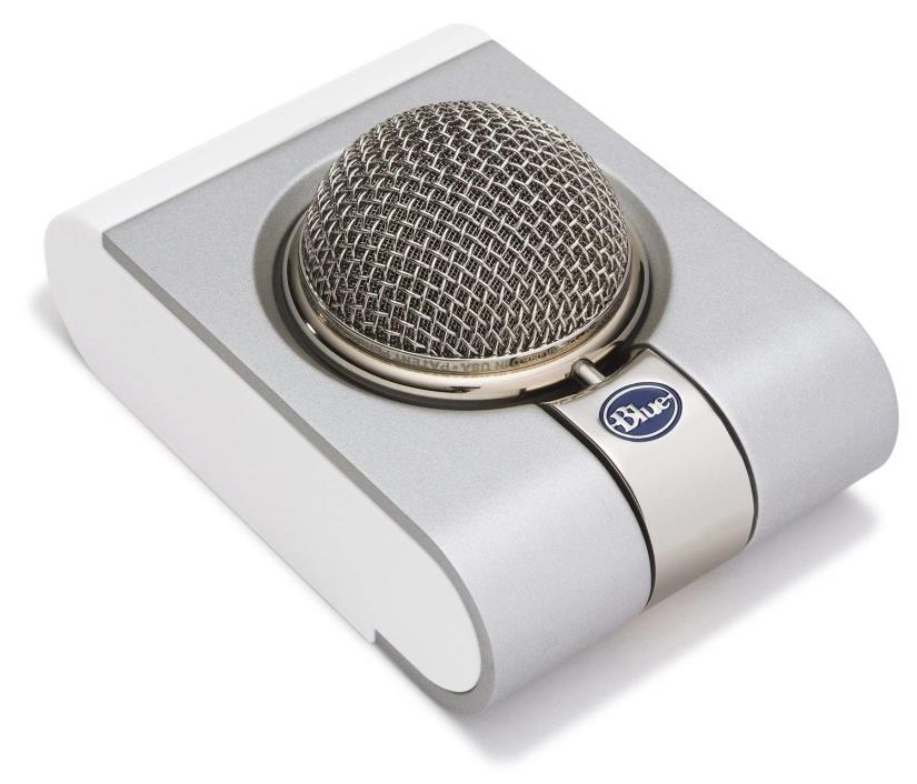 Blue Snowflake USB Microphone Includes cable Professional quality plug and play