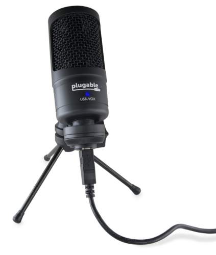 Plugable Performance Studio-Grade USB Microphone Cardioid Condenser - Optimized
