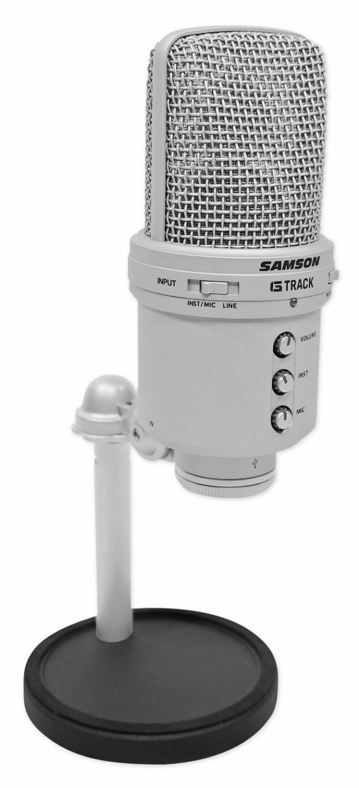 Samson G Track USB Microphone and Audio Interface  GM1U GM1U G-TRACK
