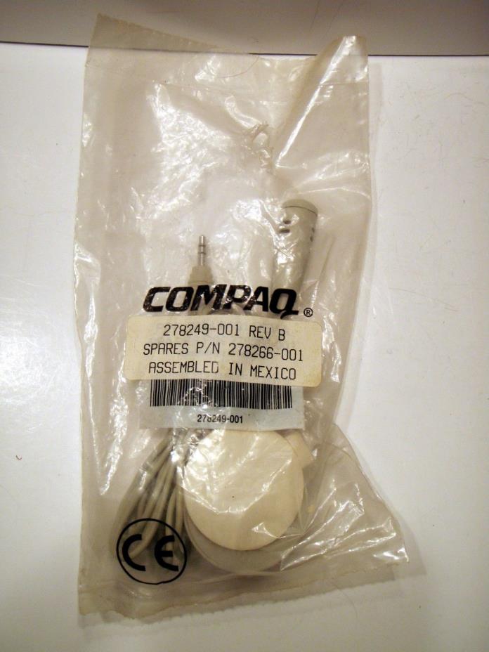 New Compaq Computer Mic Microphone Open Package