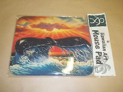 New Computer Mouse Pad By Kimo  Hawaiian Artist Whales Tail