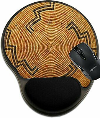 MSD Mouse Pad with Wrist Rest Support 4137611 A Native American Woven Basket Pat