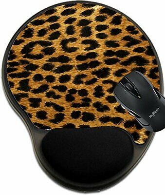 MSD Mouse Pad with Wrist Rest Support 29356977 Close up spots pattern of a leopa