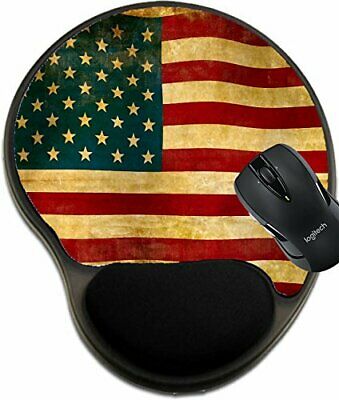MSD Mouse Pad with Wrist Rest Support 5110746 Old American Flag