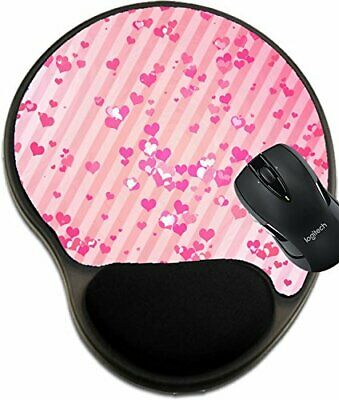 MSD Mouse Pad with Wrist Rest Support 29009839 Digitally generated Girly Heart i