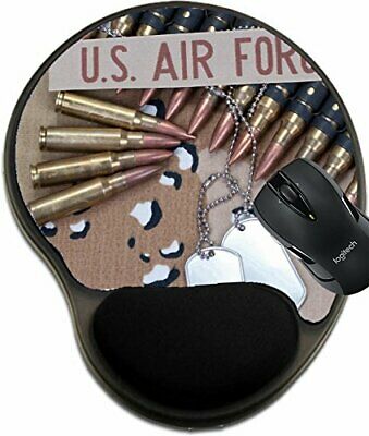 MSD Mouse Pad with Wrist Rest Support 27714503 US AIR Force Concept on Camouflag
