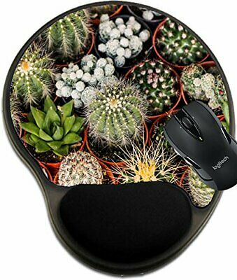 MSD Mouse Pad with Wrist Rest Support 31151351 Cactus Desert Plant