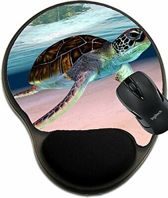 MSD Mouse Pad with Wrist Rest Support 9589592 sea Turtle