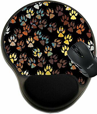MSD Mouse Pad with Wrist Rest Support 8817729 Editable Seamless Tile of Colorful