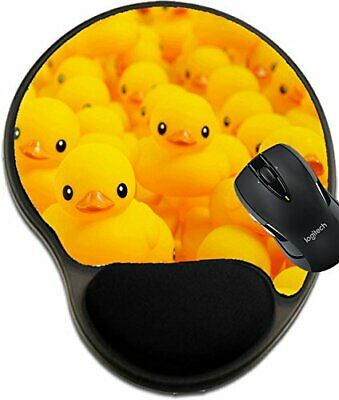 MSD Mouse Pad with Wrist Rest Support 23732594 Close up of Yellow Rubber Duck