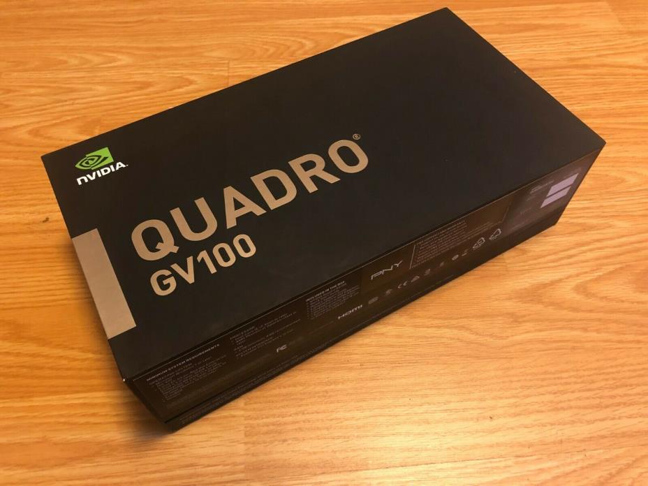 NVIDIA QUADRO GV100 VOLTA GPU 32GB OPEN BOX GRAPHICS CARD