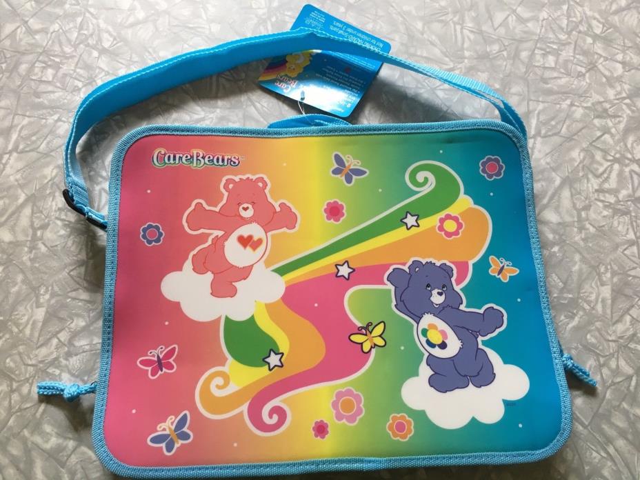 NWT Care Bears 2-in-1 Travel Desk Laptop Bag Dry Erase Board Carrier 2006