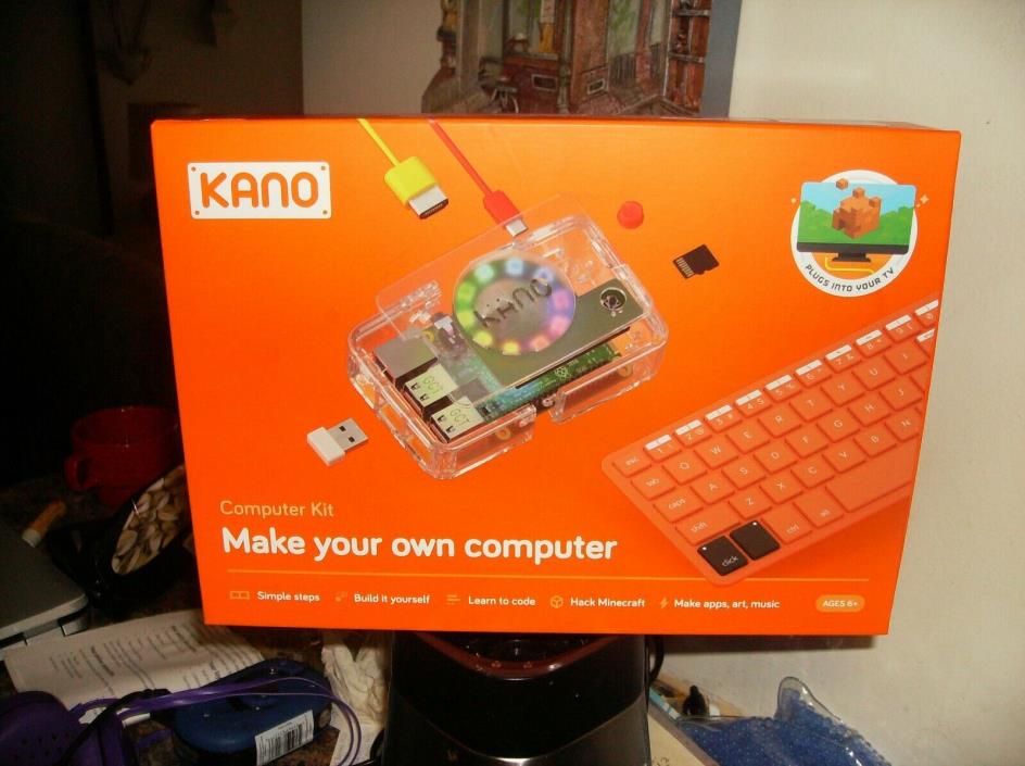 BRAND NEW Kano Computer Kit Make your own computer - Raspberry Pi 3