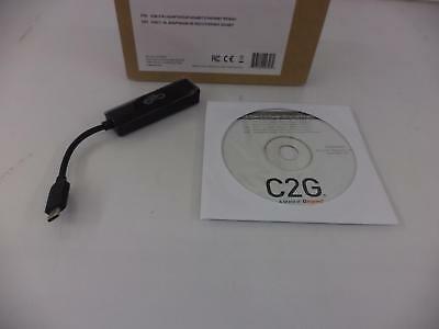 C2G/Cables to Go 29326 USB-C to Gigabit Ethernet Network Adapter