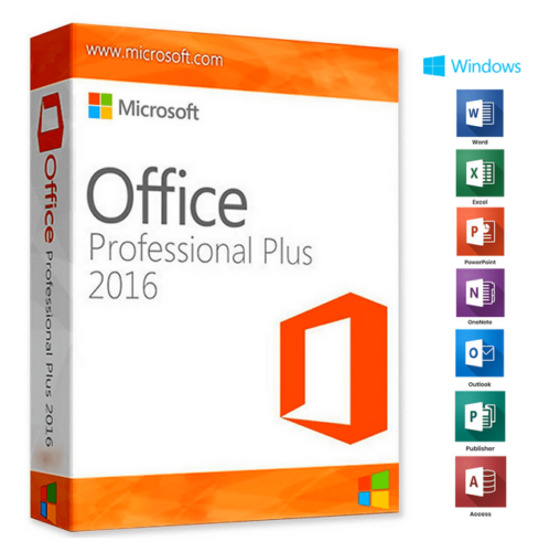 Microsoft Office 2016 Professional Plus For Windows Product Key License new