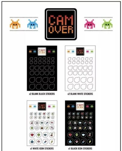 CAM OVER Webcam / Camera Privacy Stickers - Removable, Reusable, Leaves N... New