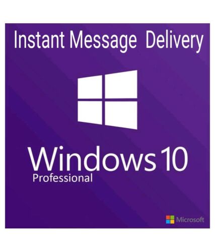 Windows 10 Professional Pro 32/64 Bit Digital Activation key. Instant delivery.