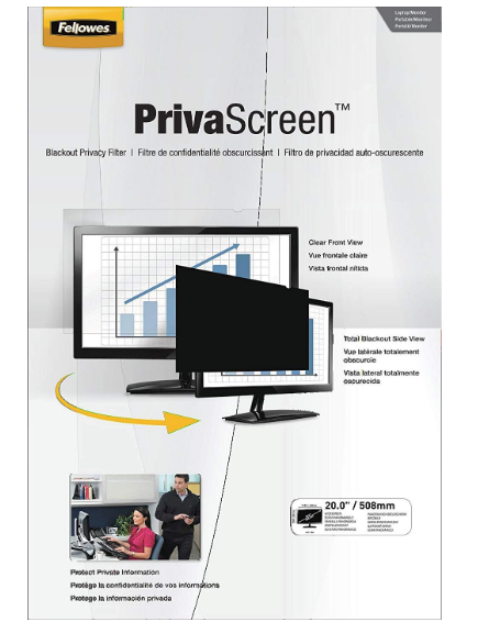 Fellowes 48131 PrivaScreen Privacy Filter 20