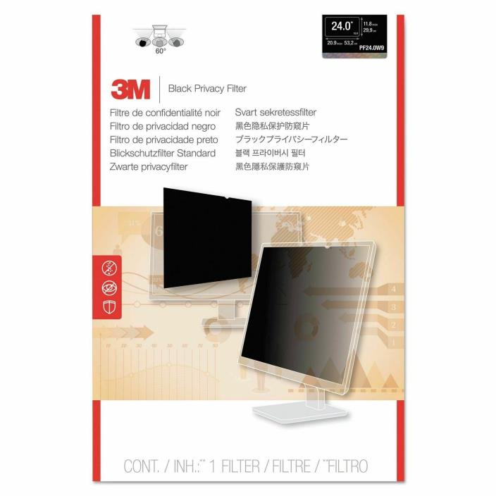 3M Privacy Filter for Widescreen Desktop LCD Monitor 24.0