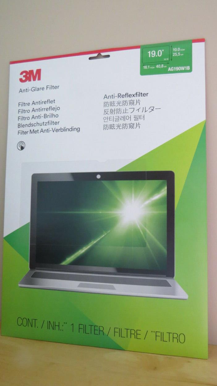 3M AG190W1B ANTI-GLARE FILTER 19
