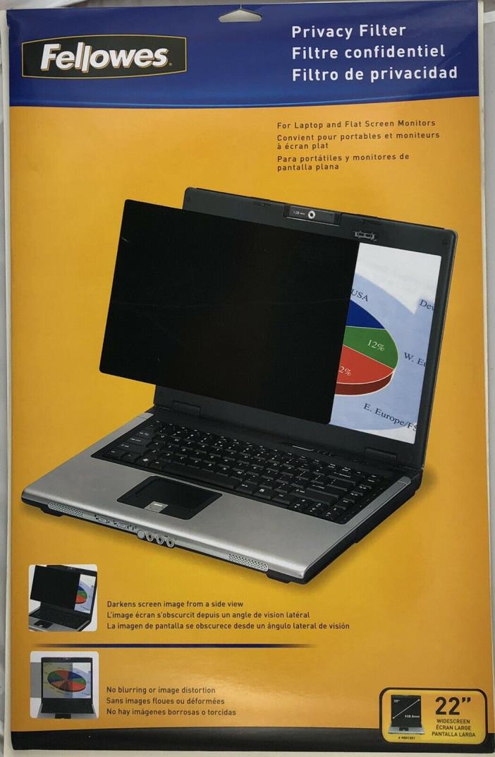 Fellowes PrivaScreen Privacy Filter 22
