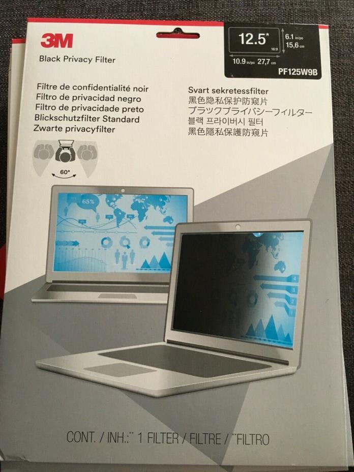 3M PF125W9B Privacy Filter for 12.5