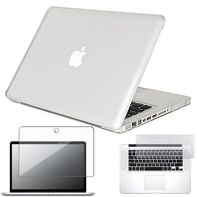 3in1 Crystal Hard Case keyboard Cover+Film For Macbook PRO 13