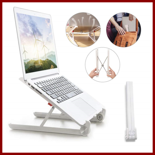 Laptop Stand Portable Foldable Notebook Holder For Macbook Computer PC Ipad Tabl