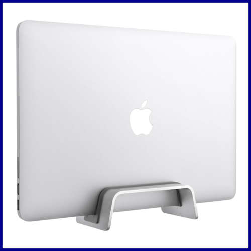 Vertical Laptop Stand For Macbook Pro/Air Desktop Space Saving Holder Pro W USB