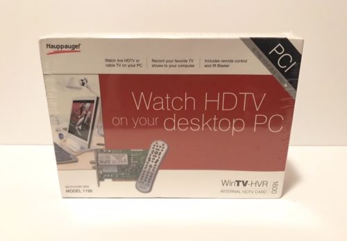 Hauppauge 1199 WinTV HVR-1600 Internal PCI Dual TV Tuner/Video Recorder (NEW)