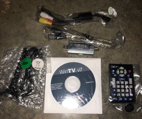 Hauppauge 1191 WinTV-HVR-950Q Hybrid TV Stick With All Accessories
