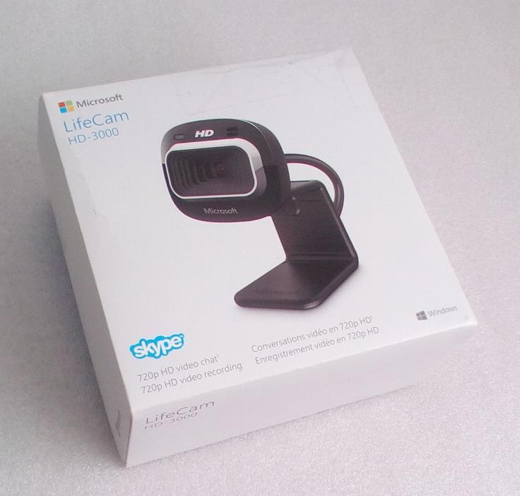 Microsoft LifeCam HD-3000 Webcam T3H-00016