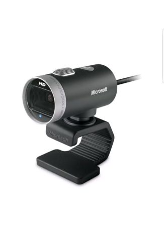 Microsoft LifeCam Cinema 720p HD Wide Screen Camera Web Cam Model 1393 Tested
